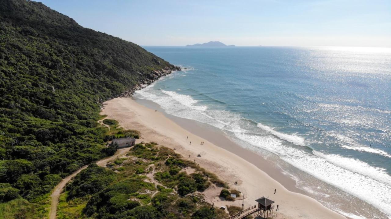 Villa Giardino - Condominio De Frente Para O Mar - Piscina, Quadra Esportiva, Churrasqueira - 5 Pessoas Florianópolis Extérieur photo