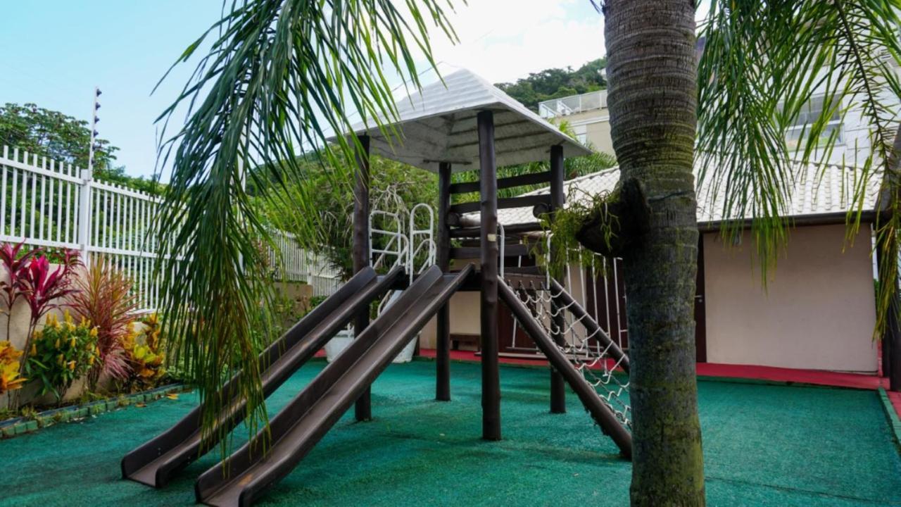 Villa Giardino - Condominio De Frente Para O Mar - Piscina, Quadra Esportiva, Churrasqueira - 5 Pessoas Florianópolis Extérieur photo