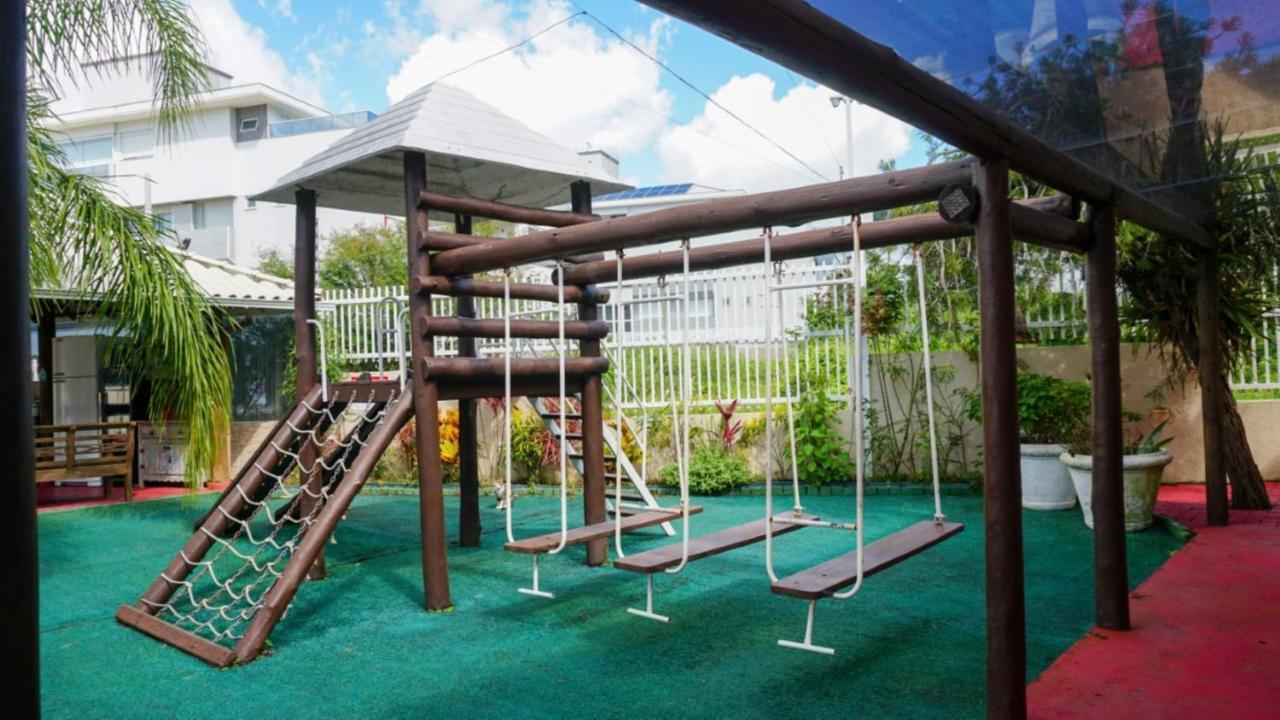 Villa Giardino - Condominio De Frente Para O Mar - Piscina, Quadra Esportiva, Churrasqueira - 5 Pessoas Florianópolis Extérieur photo